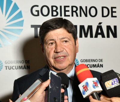 Aldo Salomón, el vice presidente 1° de la Honorable Legislatura de Tucumán apoya firmemente las decisiones tomadas por el gobernador, Osvaldo Jaldo